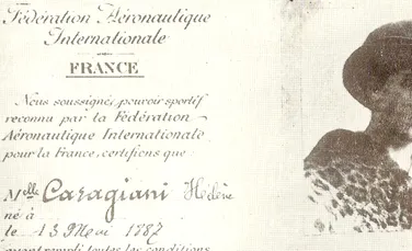 Elena Caragiani-Stoenescu, prima femeie aviator din România și a 11-a din întreaga lume