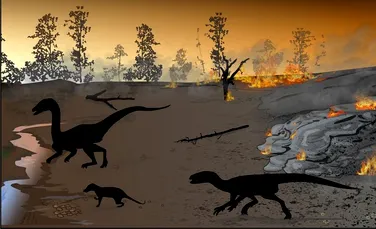 Dinozaurii şi alte animale au supravieţuit în tărâmul flăcărilor la începutul extincţiei în masă din Jurasicul Timpuriu