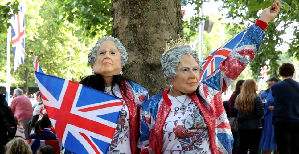 Britanicii sărbătoresc 70 de ani de domnie a reginei Elisabeta a II-a