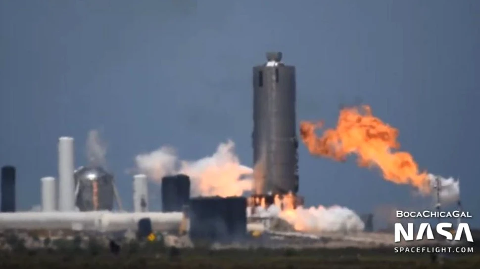 SpaceX a testat pentru a patra oară prototipul Starship SN4