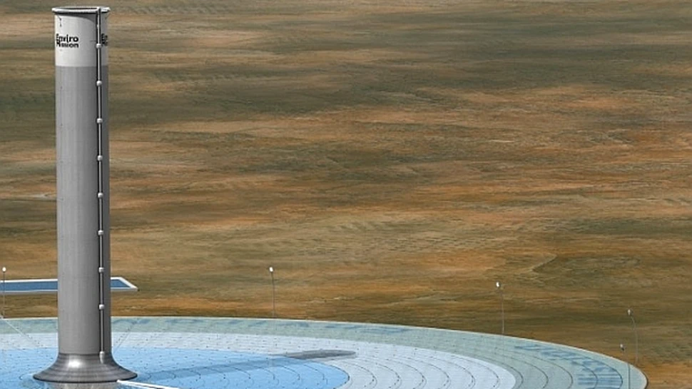 Un turn solar înalt de 800 de metri va fi construit în Arizona! (VIDEO)