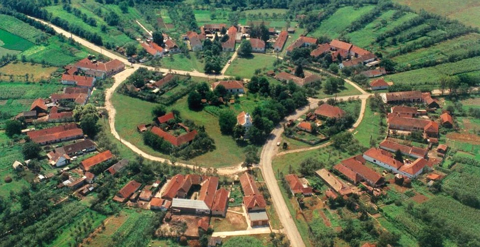 Singurul sat circular din România. În satul de poveste mai trăieşte doar un singur urmaş istoric