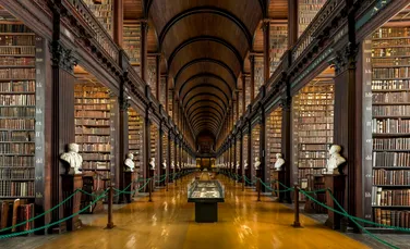 700.000 de cărți în exil temporar. Biblioteca Trinity College începe restaurarea istorică