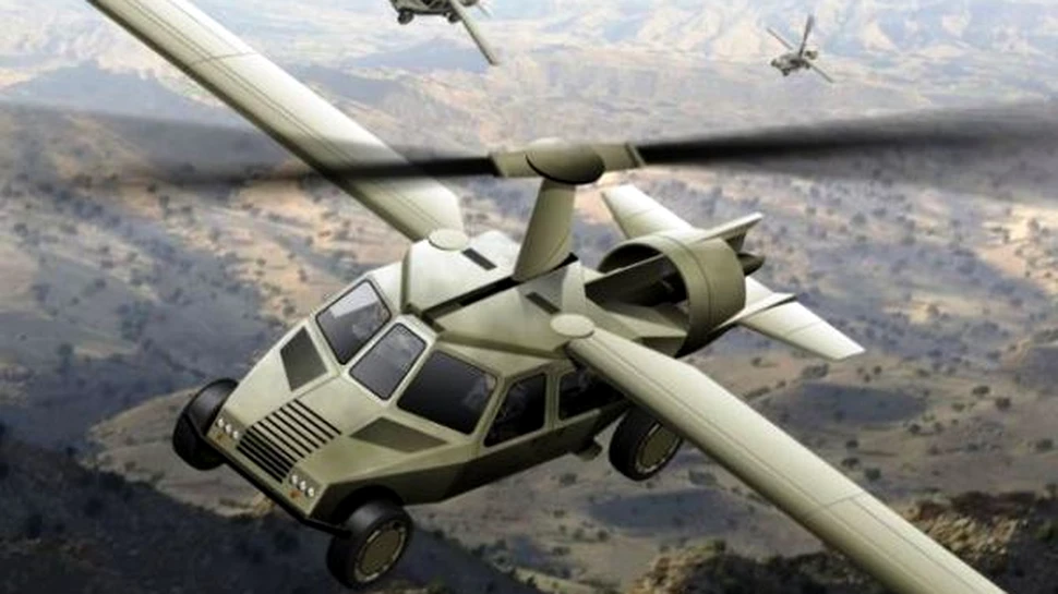 “Transformer”-ii intra in lupta: masina de razboi humvee-elicopter-avion