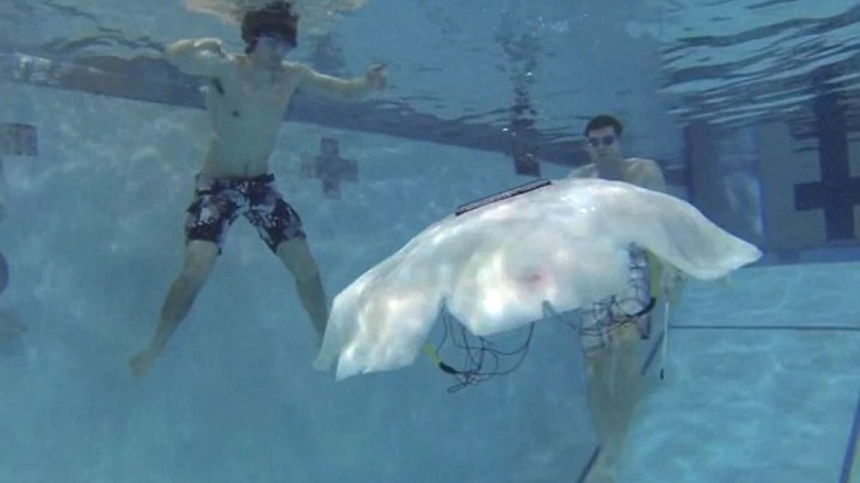 Gigantice meduze-robot vor patrula prin oceane (VIDEO)