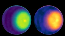 Un ciclon polar a fost observat pentru prima dată pe Uranus