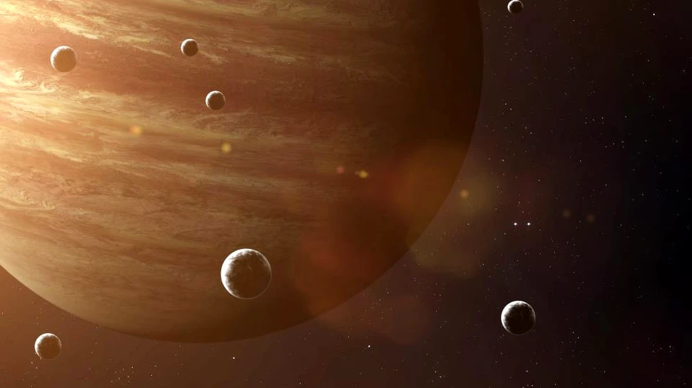 Activitate electromagnetică de un milion de ori mai intensă decât pe Pământ a fost observată în apropierea unei luni a lui Jupiter