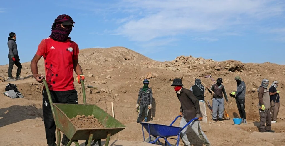Arheologii au dezgropat temple gemene în mega-orașul sumerian Girsu