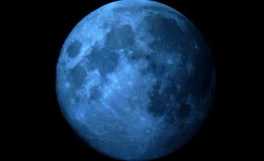 Fenomen astronomic inedit: Luna albastră, vizibilă pe 31 iulie