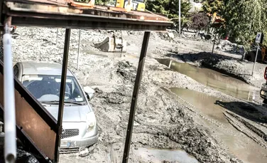 Un oraș italian a fost distrus de o alunecare de teren