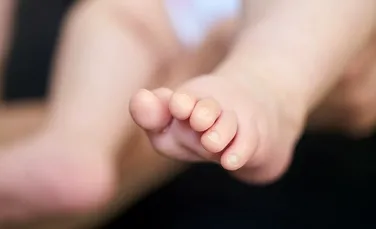 Bebeluş gigant, născut la o maternitate din România