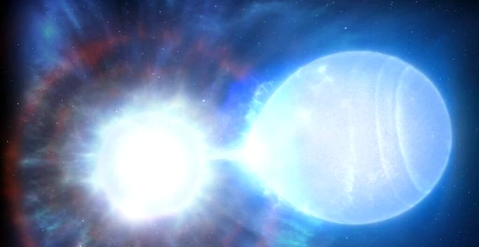 Astronomii au descoperit stele spiralate care se îndreaptă spre o explozie cosmică rară