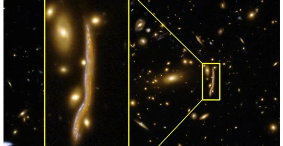 Mulţumită observării unui ”şarpe cosmic”, astronomii pot înţelege mai bine formarea stelelor şi galaxiilor îndepărtate