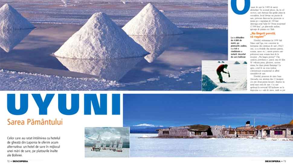 Uyuni sarea pamantului