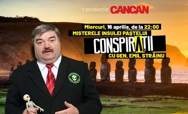 „Conspirații cu gen. Emil Străinu” începe miercuri, 16 aprilie, de la 22:00, LIVE pe YouTube CANCAN