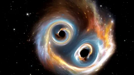 Fuziunea „imposibilă” dintre două găuri negre masive, în sfârșit explicată