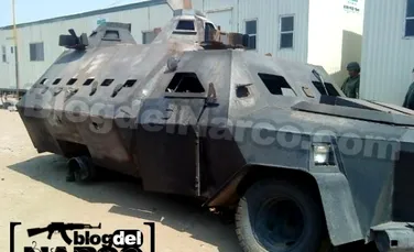 Cartelurile de traficanţi din Mexic îşi construiesc propriile tancuri!
