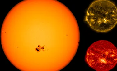 O pată solară uriaşă este îndreptată în direcţia Pământului. Ce spun astronomii?