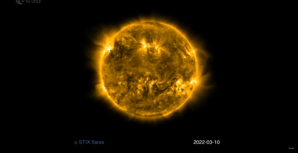 Oamenii de știință au transformat trei ani de explozii solare în sunete