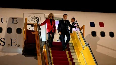 VIDEO: Moment tensionat între Emmanuel Macron și soția sa. Cum a explicat președintele Franței?