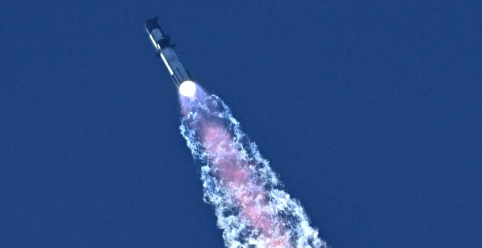 Starship, cea mai puternică rachetă construită vreodată, a explodat după o nouă lansare