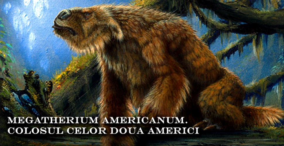 Megatherium americanum – colosul celor doua Americi