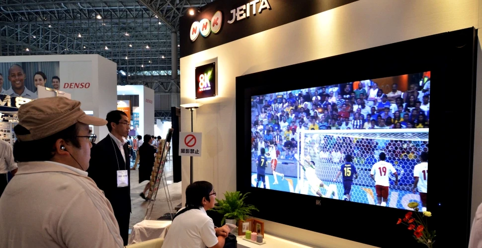 TV, aşa cum nu aţi mai văzut vreodată: japonezii prezintă în premieră în Europa imagini 8K, de o calitate ieşită din comun