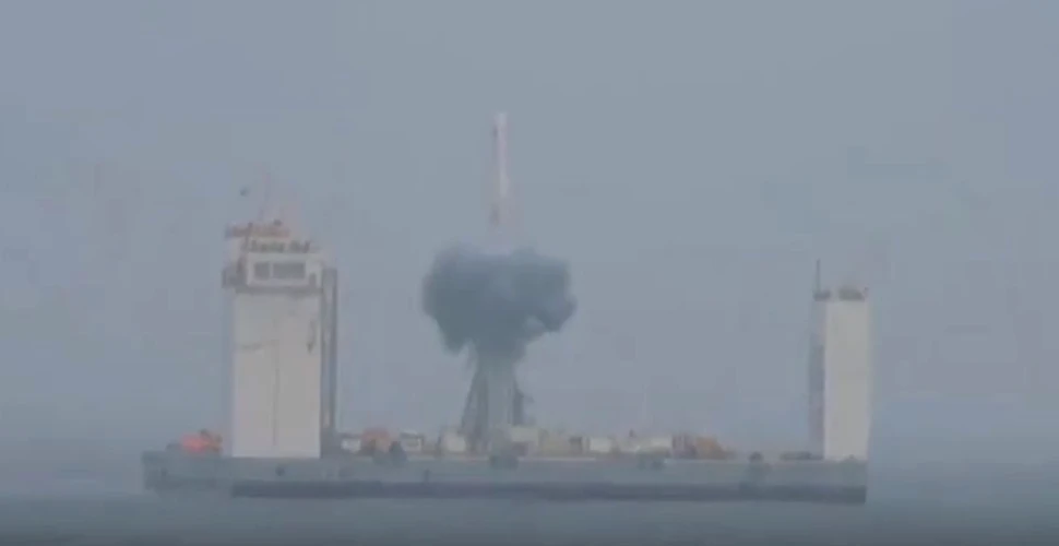 Premieră pentru China! A lansat o rachetă de la bordul unei nave – VIDEO