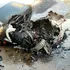 O mașină Tesla a izbucnit în flăcări în timp ce rula pe autostradă
