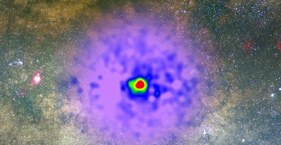 Prima imagine cu materia întunecată din Univers? Fizicienii nu au o explicaţie pentru ce au văzut în centrul galaxiei noastre