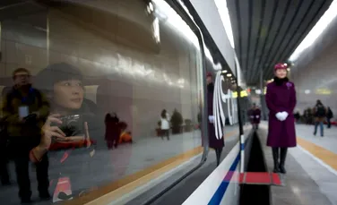 Trenurile din China vor circula în curând cu viteze de 500 de kilometri pe oră