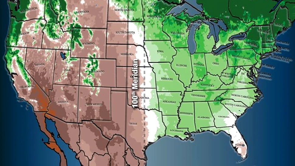 Graniţa climatică ce divide Statele Unite ale Americii a început să-şi schimbe poziţia