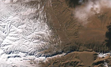 Ninsoarea din Sahara văzută din spaţiu. Imaginile uimitoare publicate de NASA