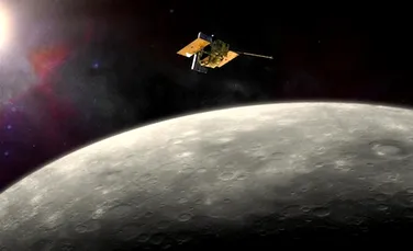 După ce a călătorit 7,8 miliarde de kilometri, sonda spaţială Messenger se va prăbuşi pe suprafaţa planetei Mercur, cu o viteză de 4 km pe secundă
