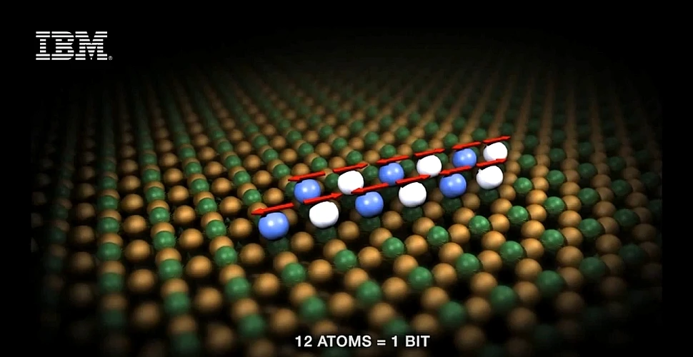 Reuşită revoluţionară: IBM a reuşit stocarea unui bit de informaţie în 12 atomi! (VIDEO)