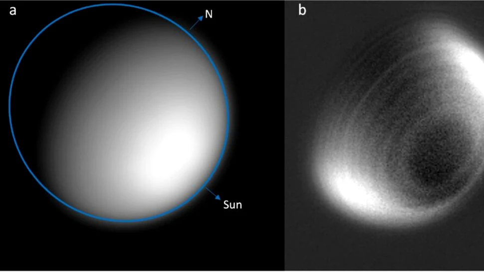 Structuri concentrice gigantice au fost descoperite în atmosfera lui Venus