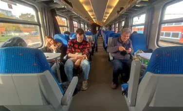 O companie feroviară introduce vagoane „premium” interzise copiilor sub 12 ani