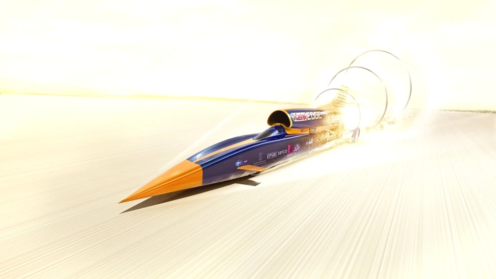 Cum arată maşina supersonică. Este o „rachetă” care poate depăşi 1.600 de km/h GALERIE FOTO+VIDEO