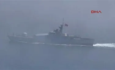 O navă militară rusă s-a scufundat după ce s-a ciocnit de un vas cargo, în Marea Neagră. Nava cargo plecase din România