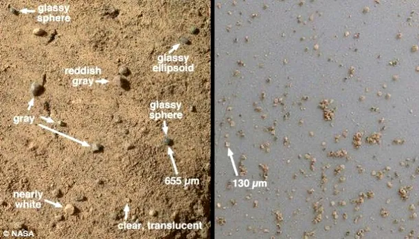 Mostra analizată este alcătuită dintr-un nisip cu granulaţie fină.