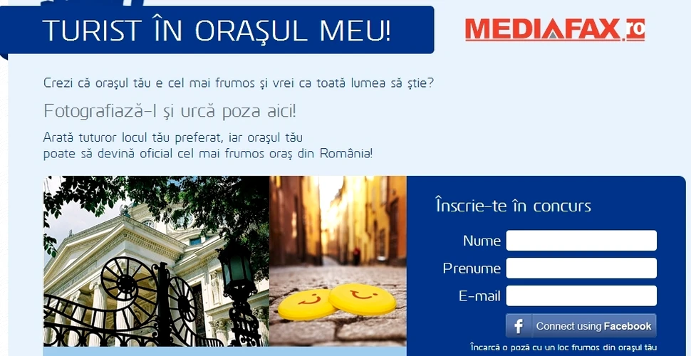 Câştigă un circuit în mai multe oraşe din România! Promovează-ţi oraşul!