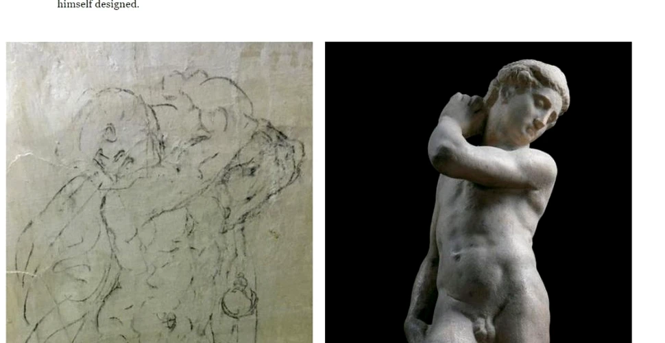 Camera secretă dintr-un muzeu celebru ascunde schiţe importante ale operelor de artă realizate de Michelangelo