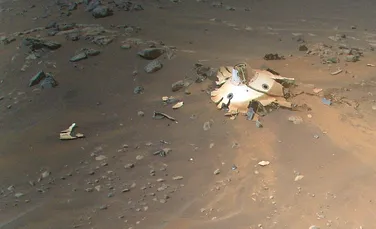 Rămășițe de la amartizarea roverului Perseverance, observate în noi imagini de la NASA