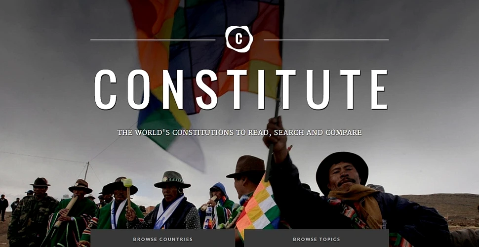Constituţiile tuturor ţărilor de pe Pământ au fost reunite de Google într-un singur portal (VIDEO)