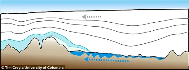 Grafica prin care cercetătorii explică de ce apa curge în sus
