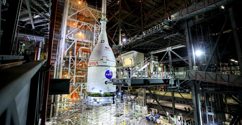 Artemis 1, misiunea NASA pe Lună, amânată până în primăvara anului 2022 din cauza unei probleme la un motor