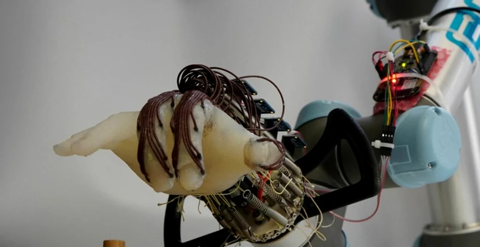 Cercetătorii au proiectat o mână robotică care poate prinde diverse obiecte