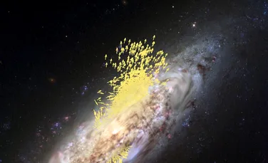 Galaxia noastră s-a răsturnat la 90 de grade, iar astronomii nu știu de ce