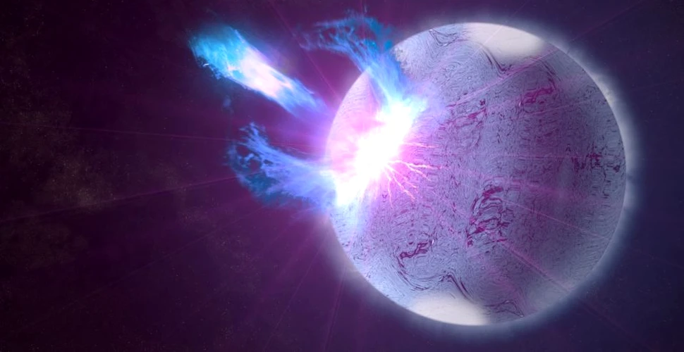 Un magnetar s-a trezit dintr-un somn de zece ani şi se comportă ciudat