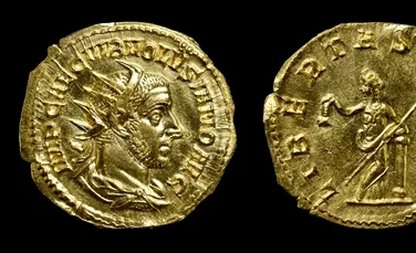 Un denar de aur foarte rar din secolul al III-lea a fost găsit în Ungaria
